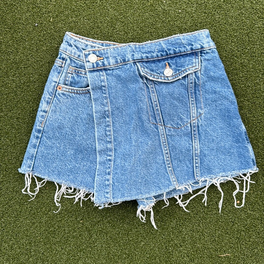Zara Denim Skort